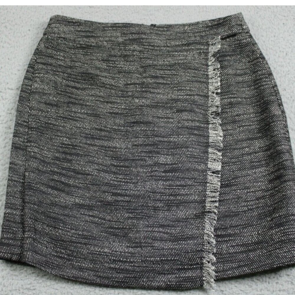 ✨🩶Ann Taylor LOFT ‎ A-Line Faux Wrap Skirt - Petite✨🩶